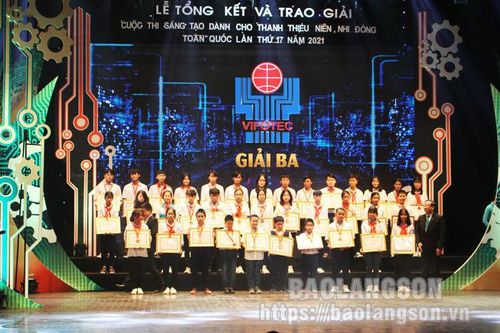 3/12 đề tài của tỉnh Lạng Sơn đoạt giải tại Cuộc thi Sáng tạo thanh thiếu niên, nhi đồng toàn quốcTin khácNgành dân số Lạng Sơn: 60 năm xây dựng và phát triểnĐội Việt Nam tuyên truyền giải phóng quân - lực lượng tiền thân của Quân đội Nhân dân Việt Nam