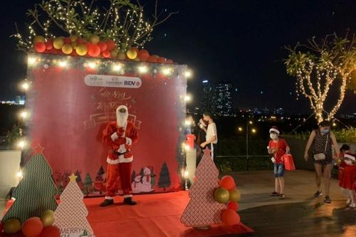 Đêm Giáng sinh ở các chung cư TP.HCM