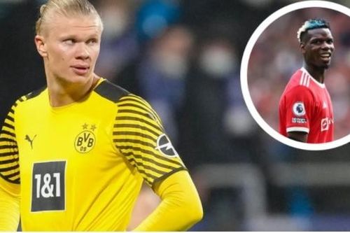 MU bị ngáng vụ Haaland vì Pogba