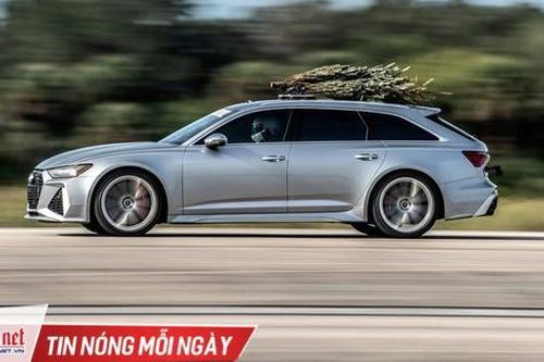 Tài xế chạy ô tô chở cây thông Noel với tốc độ 294 km/h