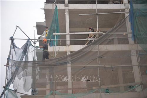 Hai nữ công nhân Quảng Ninh bị thương do sập giàn giáo