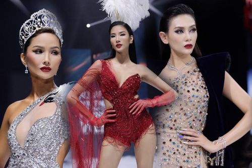 H'Hen Niê - Hoàng Thùy hội ngộ Võ Hoàng Yến so tài catwalk điêu luyện 'bên chín bên mười'