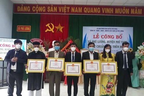 Kinh tế Nông nghiệp - Nông thôn Xã Phú Lương đạt chuẩn nông thôn mới
