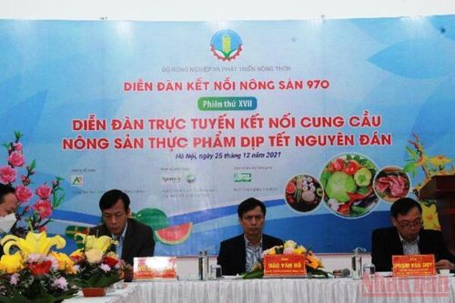 Kết nối cung cầu nông sản, thực phẩm dịp Tết Nhâm Dần