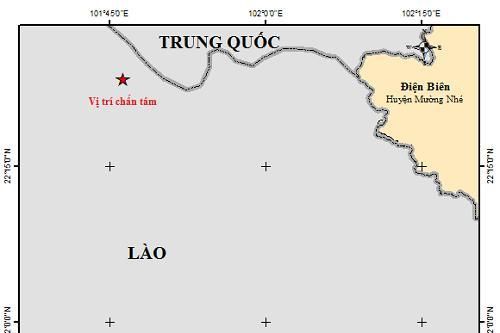 Ba trận động đất xảy ra cùng ngày, người dân Điện Biên cảm nhận rõ rung lắc