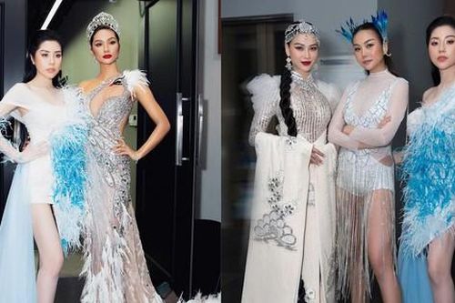 Dàn mỹ nhân đọ sắc trên thảm đỏ Tuần lễ Thời trang Quốc tế Việt Nam 2021
