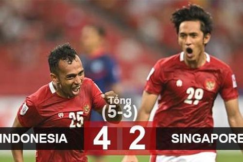 Indonesia vào chung kết trước 8 người của Singapore