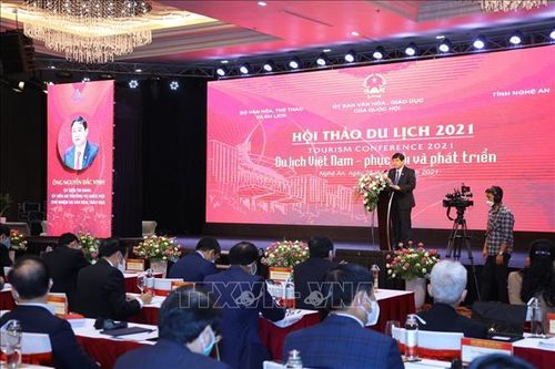 Khai mạc Hội thảo Du lịch 2021 'Du lịch Việt Nam - Phục hồi và phát triển'