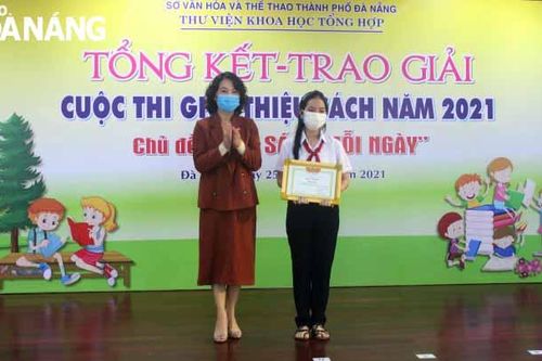 Trao giải cuộc thi Giới thiệu sách năm 2021
