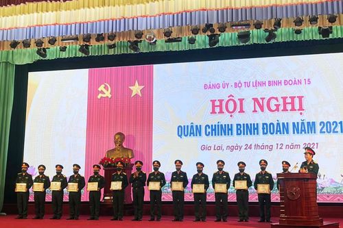 Năm 2022, Binh đoàn 15 phấn đấu giá trị sản xuất đạt 2.352 tỷ đồng