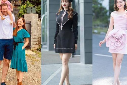 Lan Phương 'Thương Ngày Nắng Về': Vóc dáng lọt thỏm khi đứng cạnh chồng Tây, chụp hình solo thì tỏa sáng nhờ lên đồ khéo