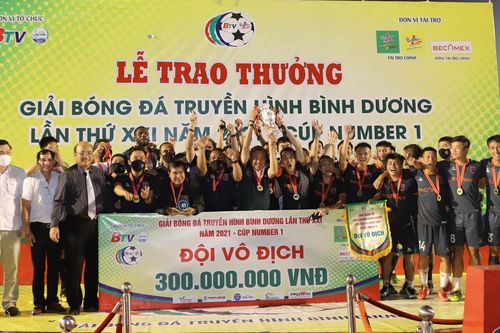 Bình Dương vô địch Giải bóng đá BTV Cup 2021