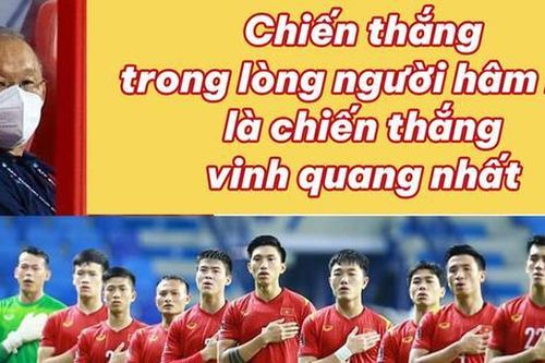 Mạng xã hội ngập tràn lời cổ vũ, động viên 'những chiến binh sao vàng' sau thua Thái Lan