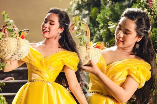 Miss Eco Teen International - Bella Vũ khoe sắc rạng ngời trong đầm vàng bay bổng