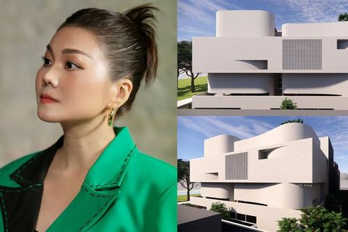 Choáng ngợp biệt thự mới độc lạ của Thanh Hằng, có thiết kế giống như chữ H