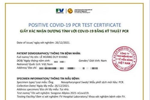 Thông tin Bệnh viện FV phát hiện ca mắc Omicron là sai sự thật