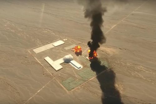 Iran tập trận tên lửa tấn công mục tiêu giả định Israel