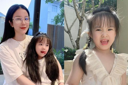 Diệp Lâm Anh khoe cận mặt con gái cưng, visual xứng danh 'hoa hậu tương lai'
