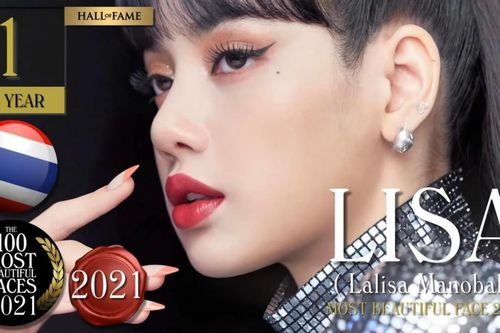 Lisa (Blackpink) dẫn đầu danh sách '100 gương mặt xinh đẹp nhất thế giới' 2021