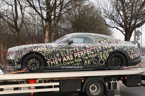 Xe điện siêu sang Rolls-Royce Spectre lộ hình ảnh thực tế
