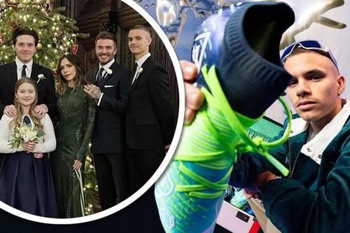 Romeo trở thành người con giàu nhất của vợ chồng Beckham