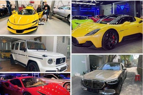 Đại gia Việt chi đậm tiền tậu siêu xe sang dịp cuối năm