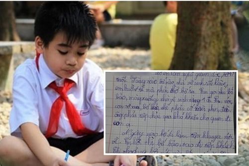 Bé trai tiểu học khiến dân tình cười ngất với bài văn 'bóc trần' loạt tật xấu của ông bố giám đốc