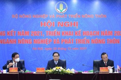Thủ tướng: Năm 2022, nông nghiệp cần đặt mục tiêu xuất khẩu trên 50 tỷ USD