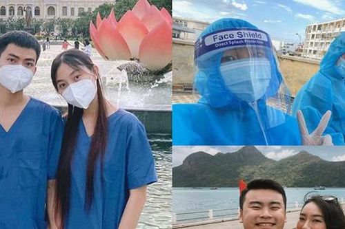 Những cặp đôi cùng nhau đi tình nguyện chống dịch trong năm qua