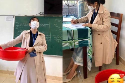 Không chỉ hội học sinh, cô giáo cũng bắt trend 'ngày không cặp sách' cực chất khiến ai nấy đều ngỡ ngàng