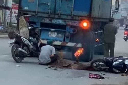 Nữ công nhân gặp nạn trên đường đi làm