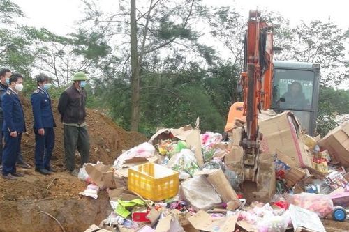 Tiêu hủy hơn 117.000 sản phẩm hàng hóa vi phạm gian lận thương mại