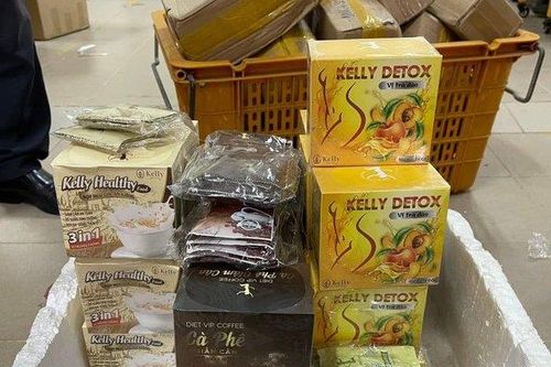 Thu giữ số lượng lớn thực phẩm tăng, giảm cân không rõ nguồn gốc ở Huế