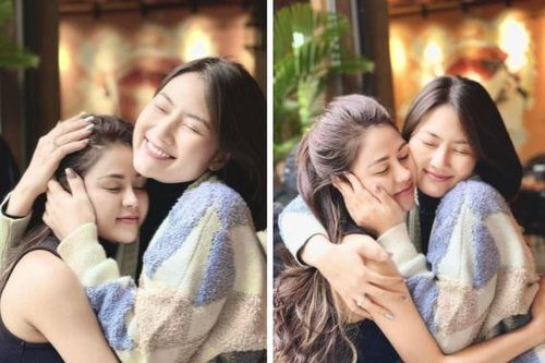 'Mẹ kế con chồng' Lương Thu Trang và Ngọc Lan ôm hôn thắm thiết khiến fan phải trêu chọc điều này