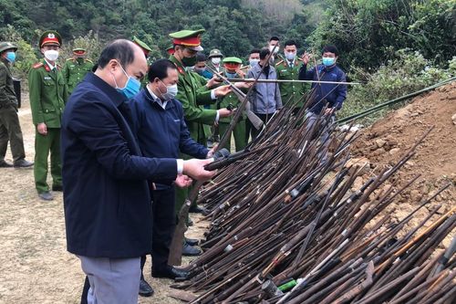 Thu giữ và tiêu hủy 1.233 khẩu súng tự chế