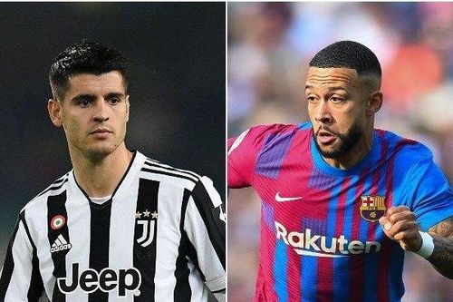 Juventus từ chối đề nghị đổi Morata lấy Depay của Barca