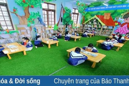 Xây dựng thư viện 'xanh - sạch - đẹp' trong trường học