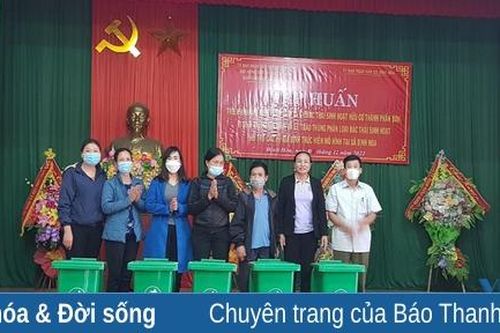 Hiệu quả từ mô hình 'làm men vi sinh để ủ rác sinh hoạt hữu cơ thành phân bón vi sinh'