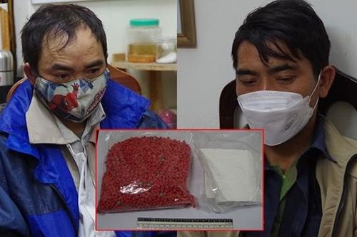 Bắt vụ vận chuyển 1 bánh heroin và gần 6.000 viên ma túy tổng hợp