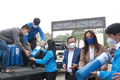 Hà Nội triển khai trạm Oxy miễn phí hỗ trợ điều trị F0 tại nhà