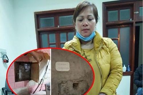 Triệt xóa 'boong ke' ma túy giao dịch qua lỗ trên tường