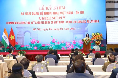 Kỷ niệm 50 năm Việt Nam-Ấn Độ thiết lập quan hệ ngoại giao