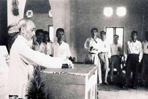 Ngày 6-1-1946: Ngày diễn ra cuộc Tổng tuyển cử đầu tiên