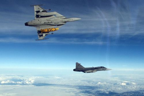 Séc điều chiến đấu cơ giám sát không phận các nước Baltic