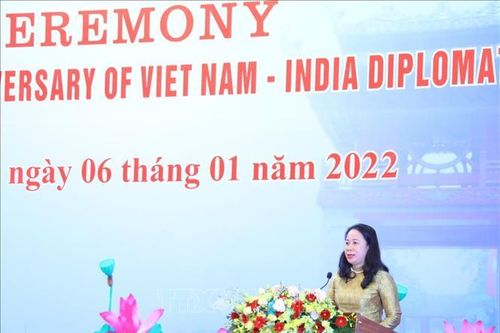 Kỷ niệm 50 năm thiết lập quan hệ ngoại giao Việt Nam - Ấn Độ