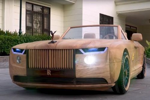 Rolls-Royce Boat Tail bằng gỗ độc đáo của thợ Việt