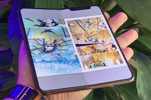 Hình dung về iPhone màn hình gập