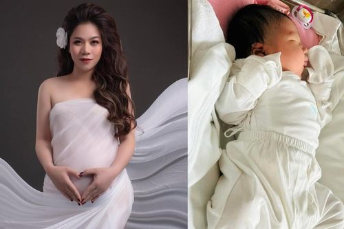 Ca sĩ Mỹ Dung vừa hạ sinh con thứ 3 nặng 4,1 kg, Lệ Quyên cùng dàn sao Việt phấn khích gửi lời chúc mừng