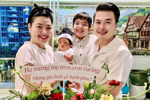 Diễn viên Lê Khánh sinh con thứ hai ở tuổi 40