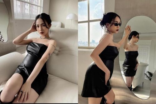 Con gái Minh Nhựa khoe vóc dáng cực gợi cảm bất chấp 'bầu bí'